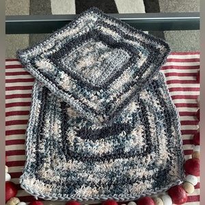 Crochet Dishcloths; set of 2